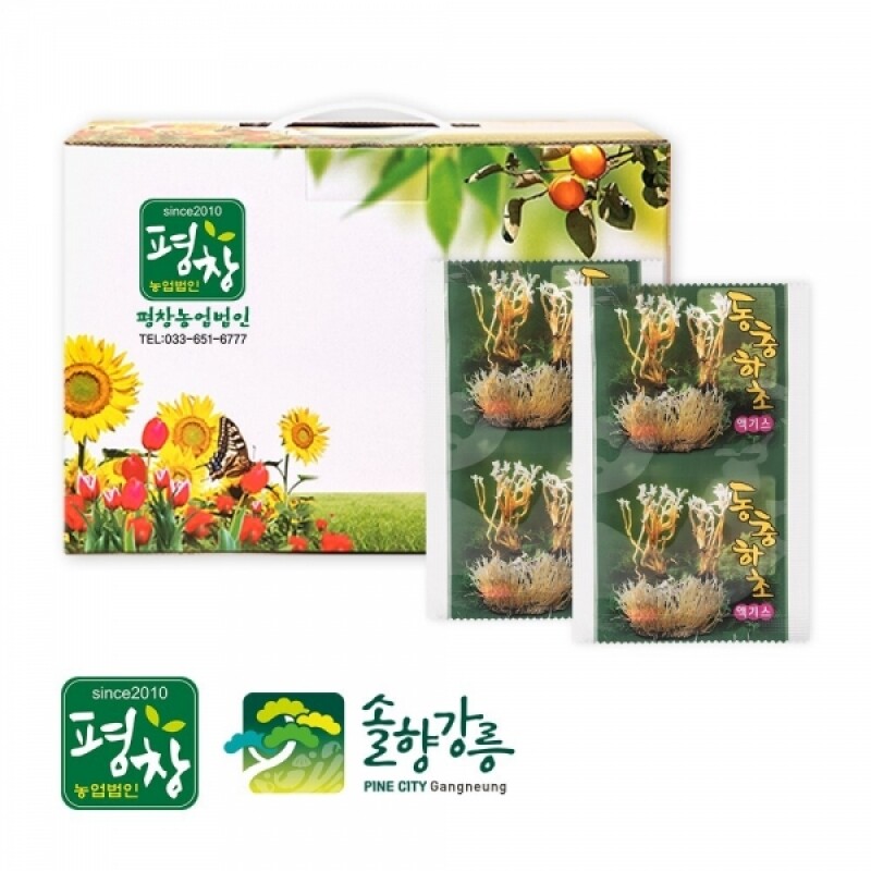 평창농업법인,[㈜평창농업법인] 눈꽃동충하초즙 (120mlX50팩)