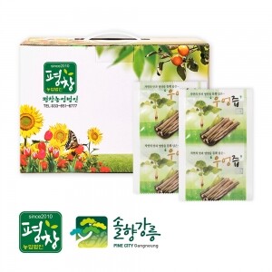 [㈜평창농업법인] 토종 우엉즙 (120mlx50팩)